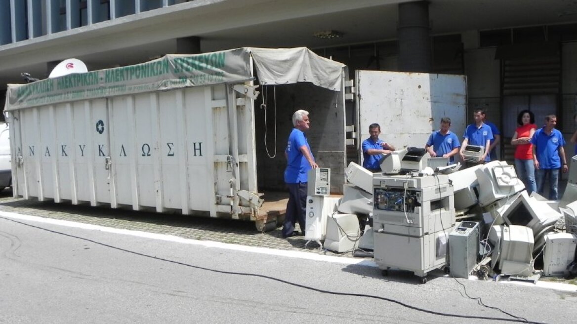 Θεσσαλονίκη: Κέντρο διαλογής ηλεκτρονικών αποβλήτων θα δημιουργηθεί στο Ωραιόκαστρο